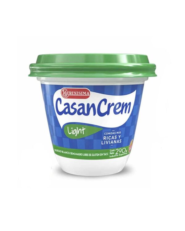 CASAMCREM LIGHT 290G LA SERENISIMA