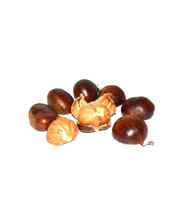 CASTAÑA CON CASCARA