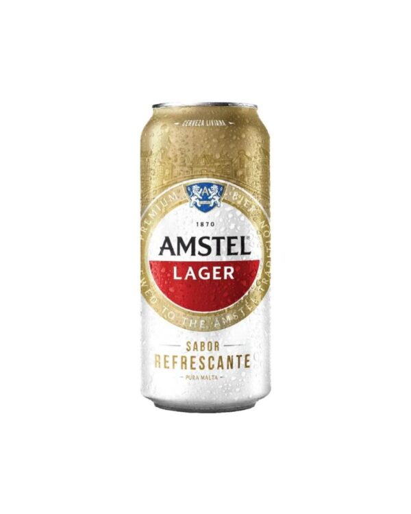 CERVEZA AMSTEL LAGER X 473 CC