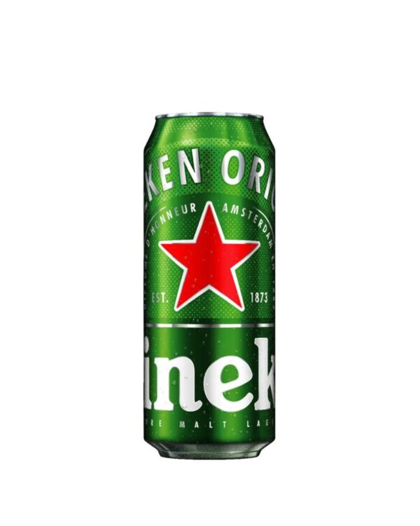 CERVEZA HEINEKEN LATA 473CC