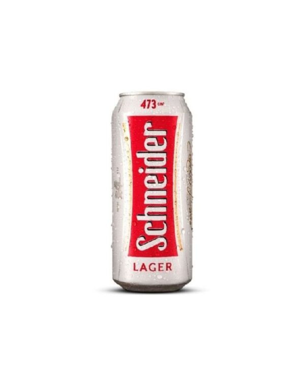 CERVEZA SCHNEIDER LATA 473 CC