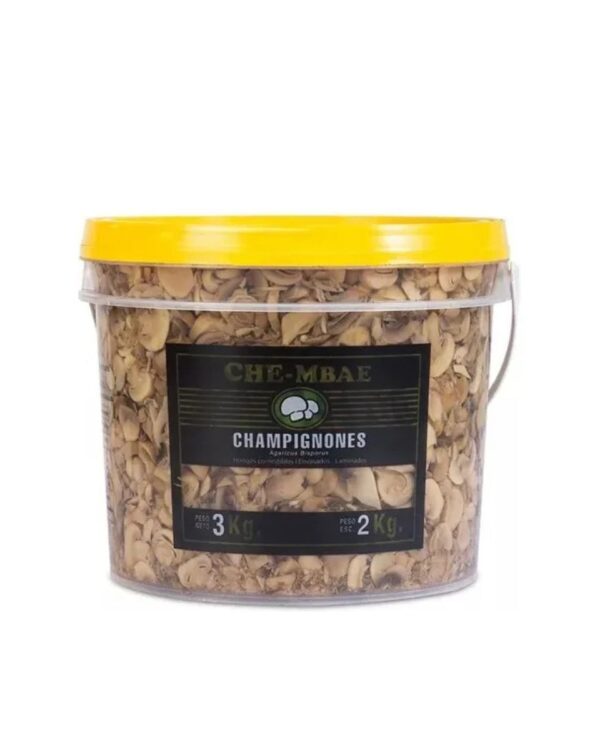 CHAMPINIONES FILETEADOS BALDE DE 3 KG