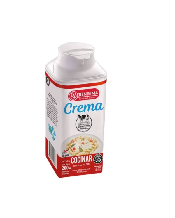 CREMA DE 200 CC LA SERENISIMA