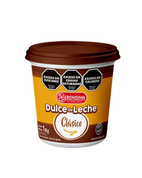 DULCE DE LECHE SERENISIMA 1 KG