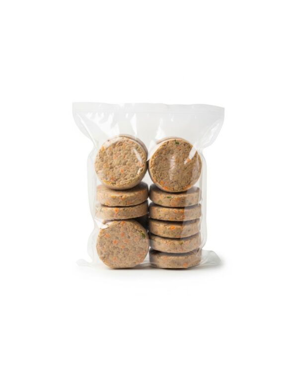 HAMBURGUESA VEGANA DE LENTEJA