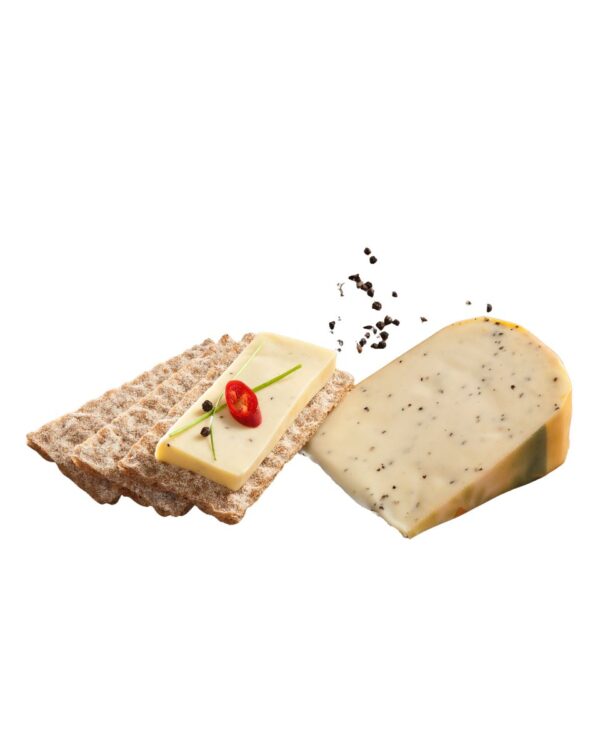 QUESO GOUDA CON PIMIENTA X 1 KG
